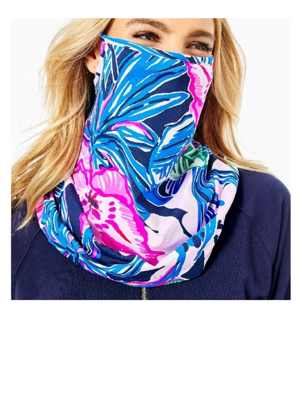 NWOT Lilly Pulitzer Face Gaiter